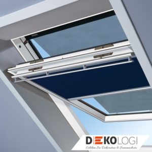 Velux Vorteils-Set Verdunkelungsrollo + Markise Kombiset DOP Dachfenster Verdunkelung preiswert