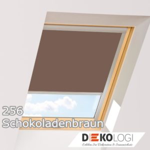 Raum verdunkeln mit Sicht und Sonnenschutz 256 Schokoladenbraun