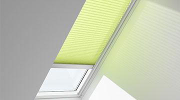 Original Velux FSL Faltstore Solar in grün