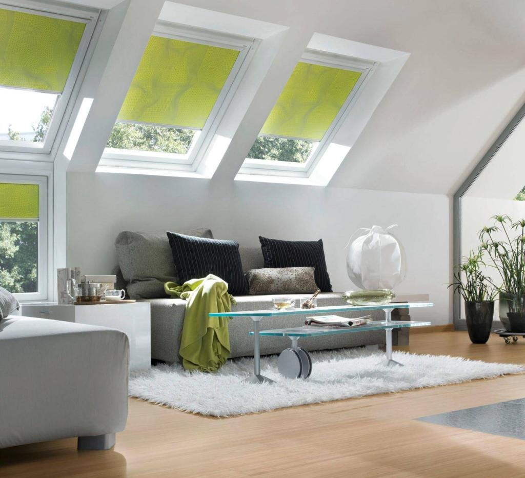 Velux RFL Sichtschutzrollo grün