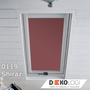 Verdunkelungsrollo für Dachfenster, Velux, Roto, Fakro, Rooflite, Dakstra Shiraz