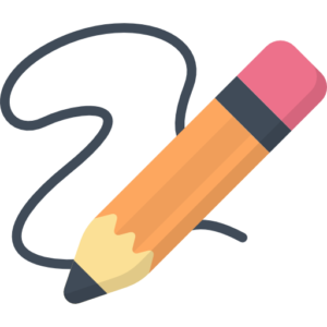 Bleistift am Band