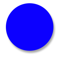 Farbmuster blau