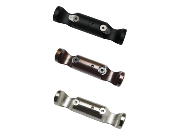 Adapter für Chicago Deckenträger in Schwarz-Matt, Bronze, Edelstahl-Optik und Weiß