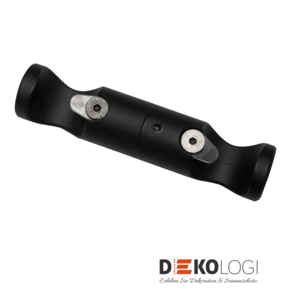 Adapter für Chicago Deckenträger – Schwarz-Matt