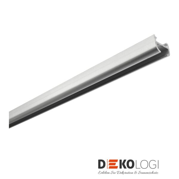 Aluminium-Vorhangschiene 13 mm 1-Lauf – Aluminium