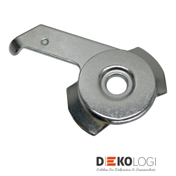 Deckenträger für Flächenvorhangschiene 3-Lauf – Silber