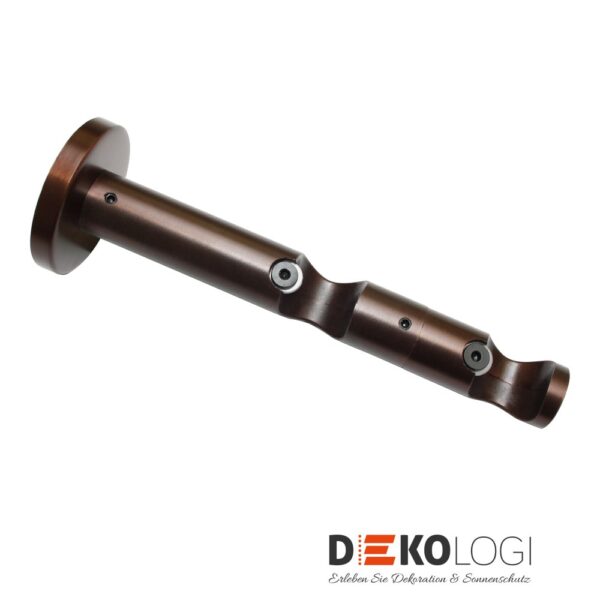 Doppel-Kombiträger Chicago für Ø 20 mm – Bronze