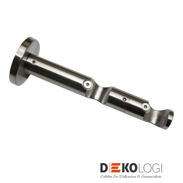 Doppel-Kombiträger Chicago für Ø 20 mm – Edelstahl-Optik