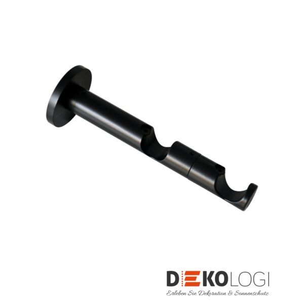 Doppel-Kombiträger Chicago für Ø 20 mm – Schwarz-Matt