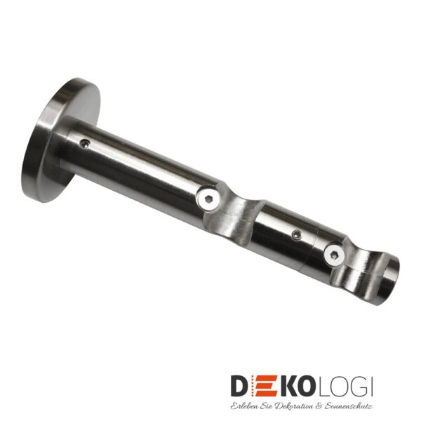 Doppel-Kombiträger Memphis für Ø 16 mm – Edelstahl-Optik