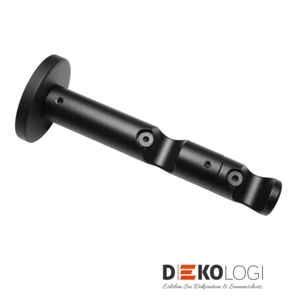 Doppel-Kombiträger Memphis für Ø 16 mm – Schwarz-Matt