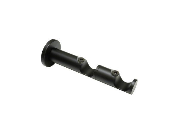 Doppelträger Denver offen für Ø 25 mm in Schwarz
