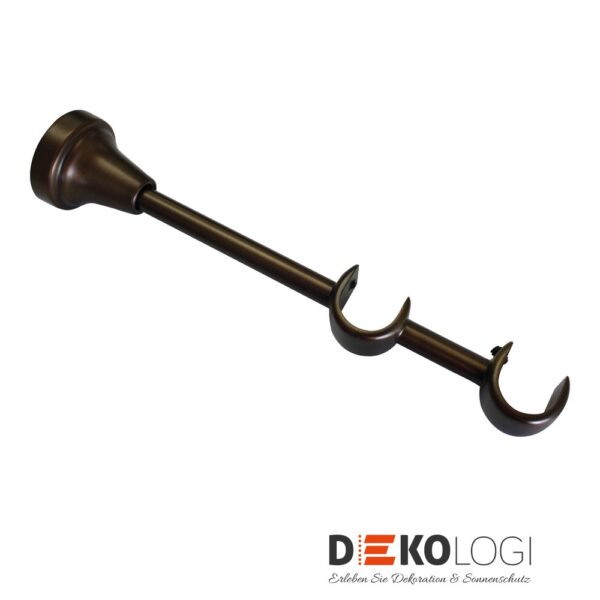 Doppelträger Europa offen für Ø 19 mm – Bronze
