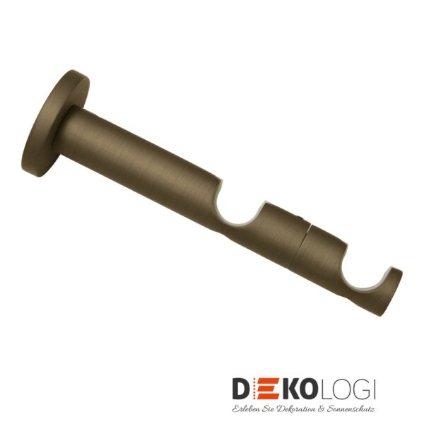 Doppelträger Kira offen für Ø 19 mm – Cappuccino
