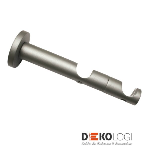 Doppelträger Kira offen für Ø 19 mm – Silber