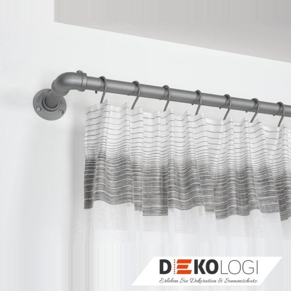 Eckstück Industrial Home für Ø 25 mm – Silber