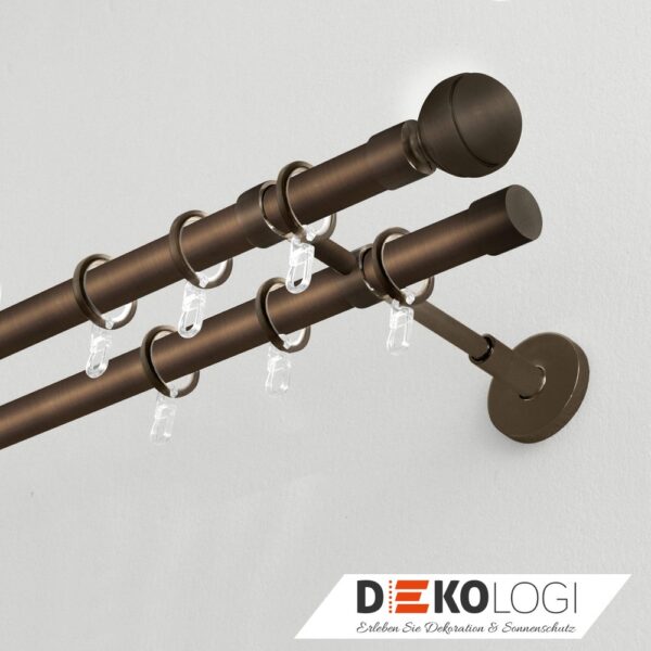 Endkappe Chicago für Ø 20 mm – Bronze