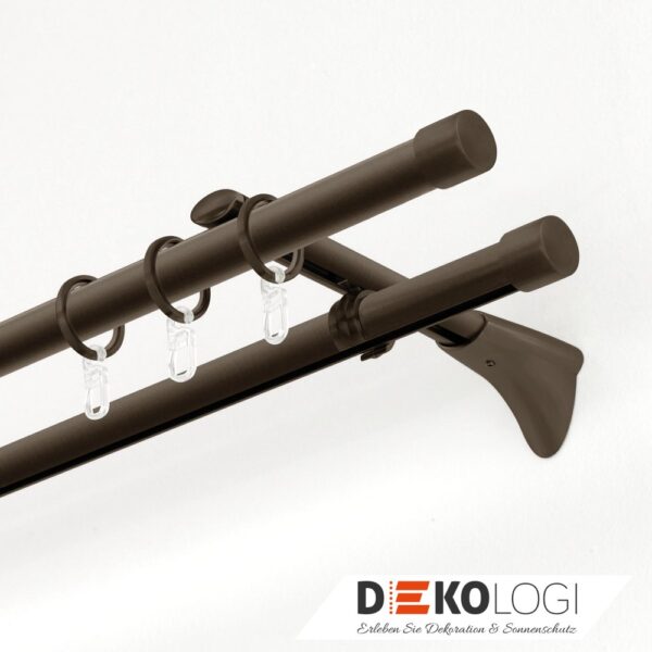 Endkappe Chicago für Ø 20 mm – Bronze