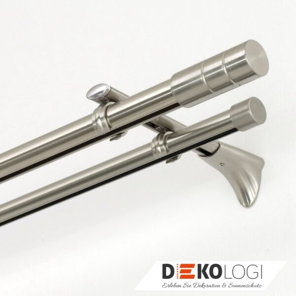 Endkappe Chicago für Ø 20 mm – Edelstahl-Optik