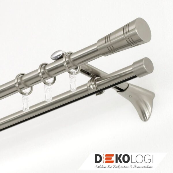 Endkappe Chicago für Ø 20 mm – Edelstahl-Optik