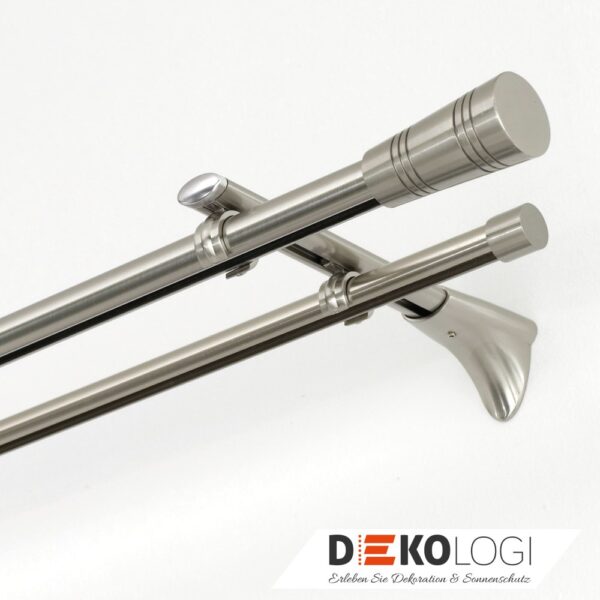 Endkappe Chicago für Ø 20 mm – Edelstahl-Optik