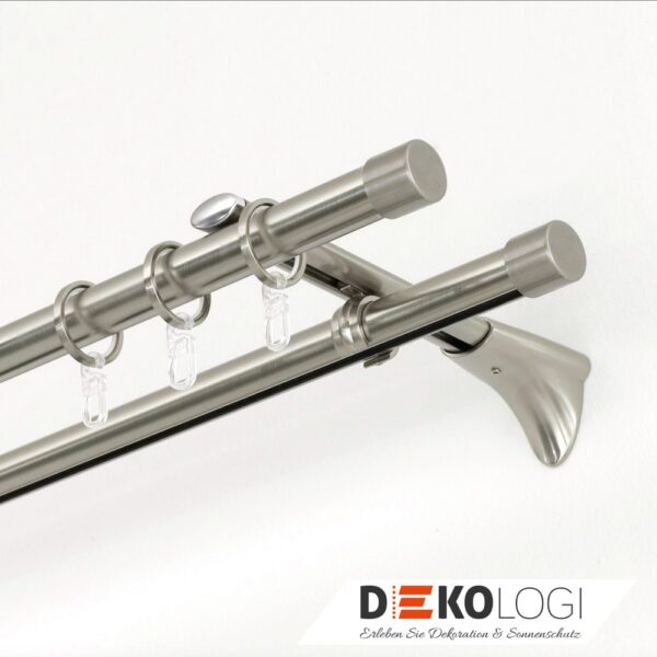 Endkappe Chicago für Ø 20 mm – Edelstahl-Optik