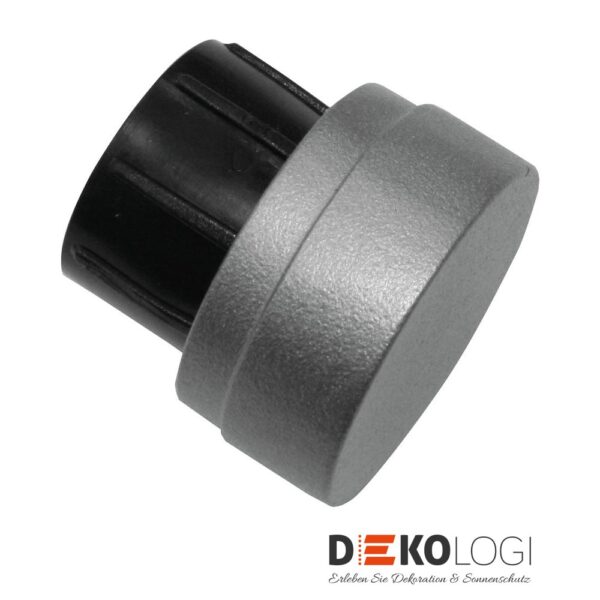 Endkappe Industrial Home für Ø 25 mm – Silber