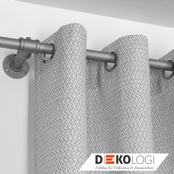 Endkappe Industrial Home für Ø 25 mm – Silber