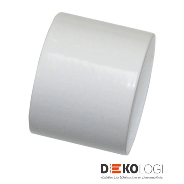Endkappe Sol für Ø 16/19 mm – Weiß