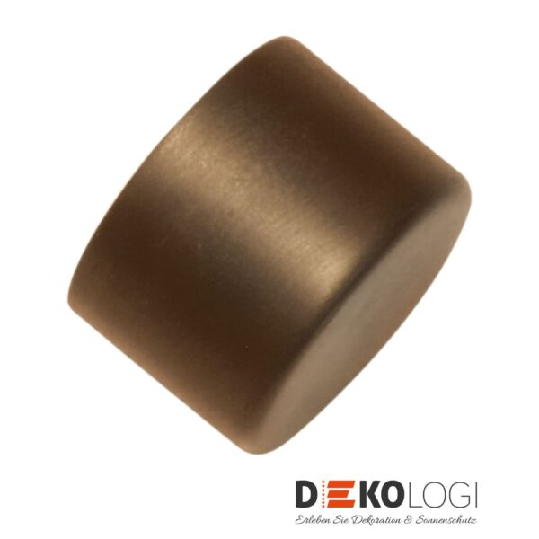 Endkappe Windsor für Ø 25 mm – Bronze