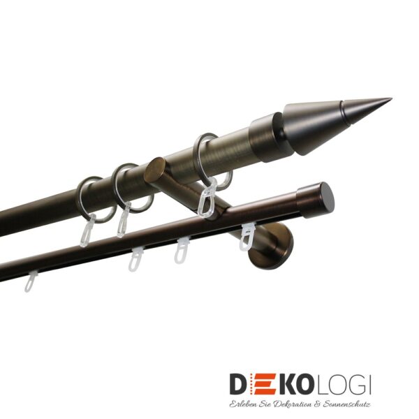 Endkappe Windsor für Ø 25 mm – Bronze