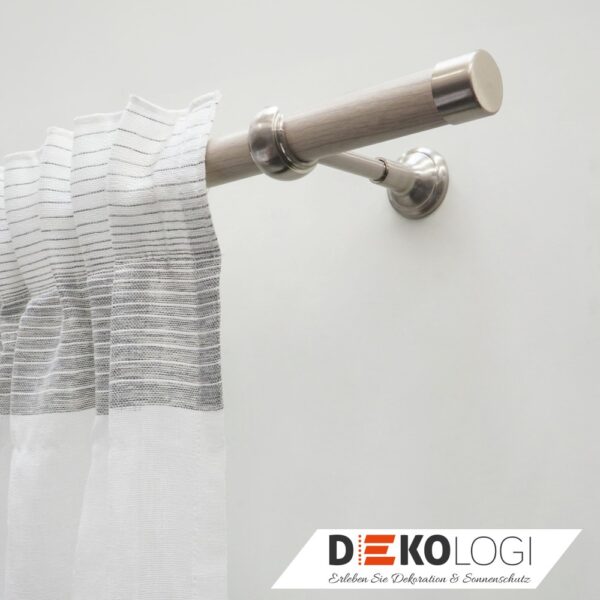 Endkappe Windsor für Ø 25 mm – Edelstahl-Optik