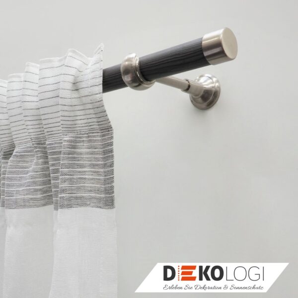 Endkappe Windsor für Ø 25 mm – Edelstahl-Optik