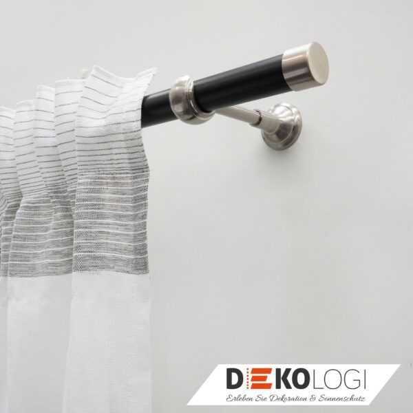 Endkappe Windsor für Ø 25 mm – Edelstahl-Optik