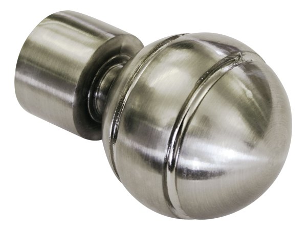 Endstück Ally Kugel für Ø 19 mm in Edelstahl