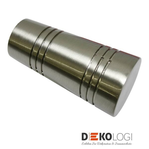 Endstück Apollo für Ø 20 mm – Edelstahl-Optik