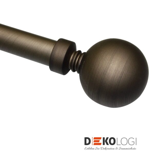 Endstück Ball für Ø 19 mm – Cappuccino