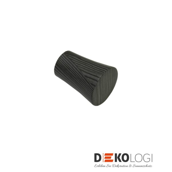 Endstück Denver Cone für Ø 25 mm – Holz-Optik/Grau