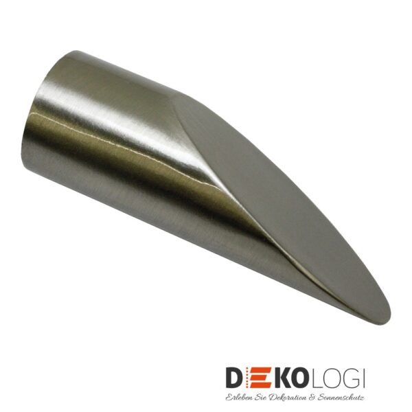 Endstück Elypse für Ø 20 mm – Edelstahl-Optik