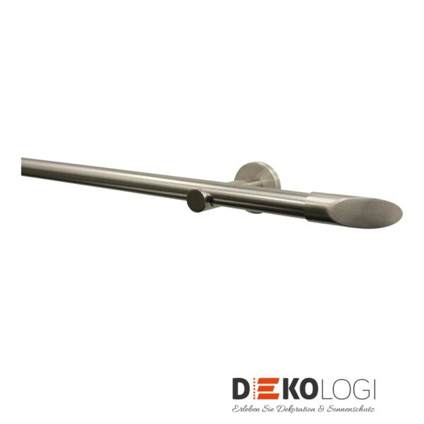 Endstück Elypse für Ø 20 mm – Edelstahl-Optik