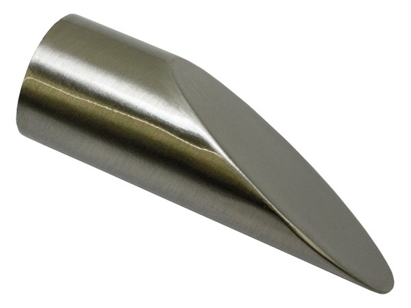 Endstück Elypse für Ø 20 mm in Edelstahl-Optik