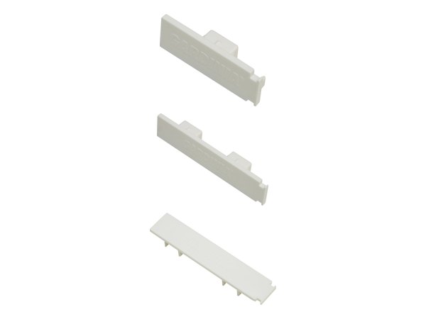 Endstück für Vorhangschiene GE/GK in Weiß