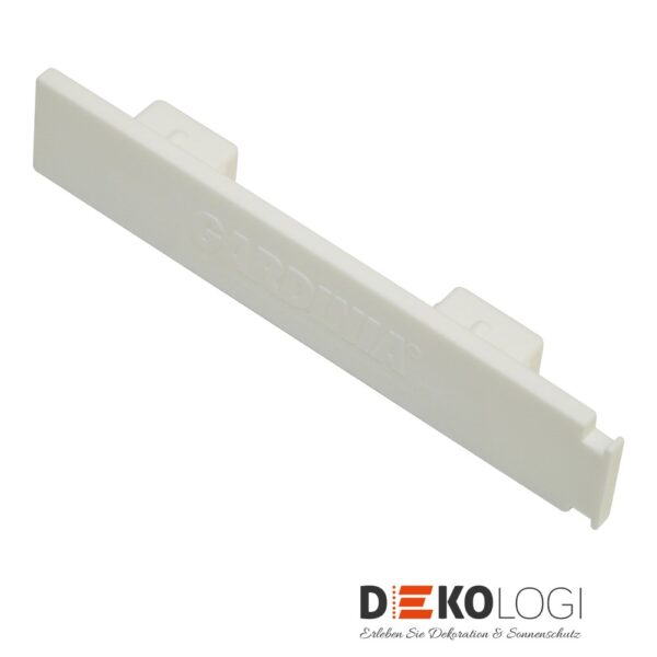Endstück für Vorhangschiene GE/GK – Weiß GE3 & GK3