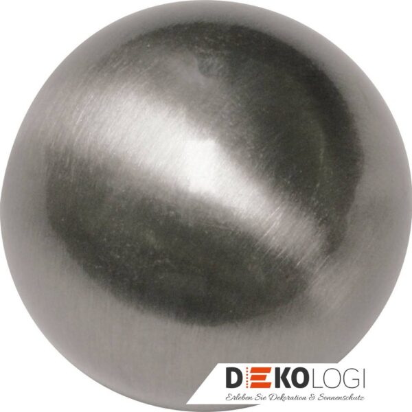 Endstück Kugel für Ø 16 mm – Edelstahl-Optik
