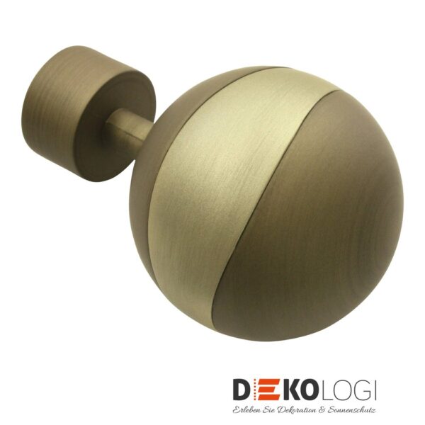 Endstück Orbit für Ø 19 mm – Cappuccino