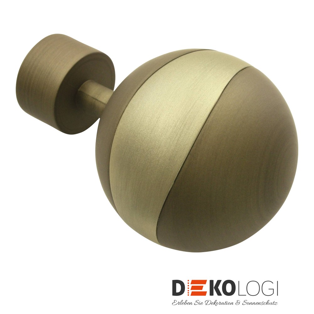 Endstück Orbit für Ø 19 mm – Cappuccino
