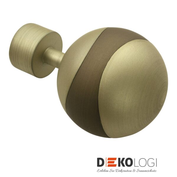 Endstück Orbit für Ø 19 mm – Champagner