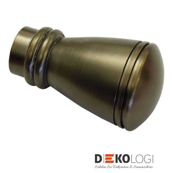 Endstück Siro für Ø 20 mm – Bronze