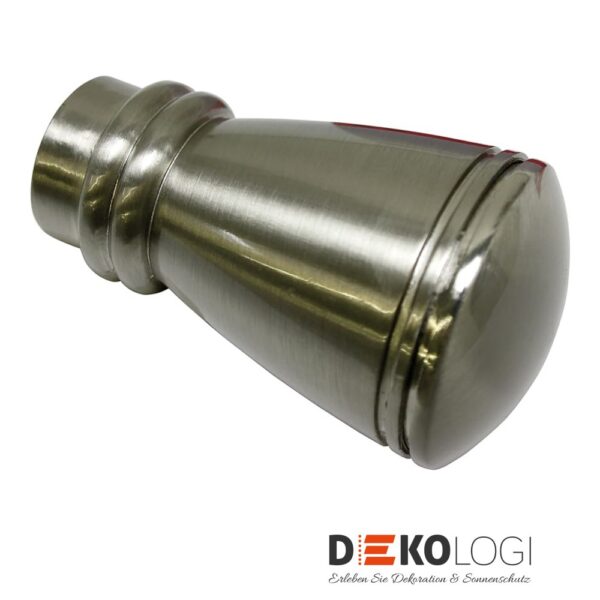 Endstück Siro für Ø 20 mm – Edelstahl-Optik